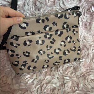 A New Day leopard print crossbody purse